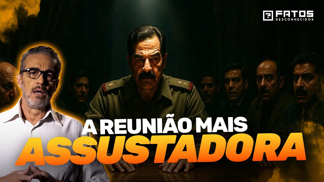 A verdade por trás da reunião mais TEMIDA de Saddam Hussein