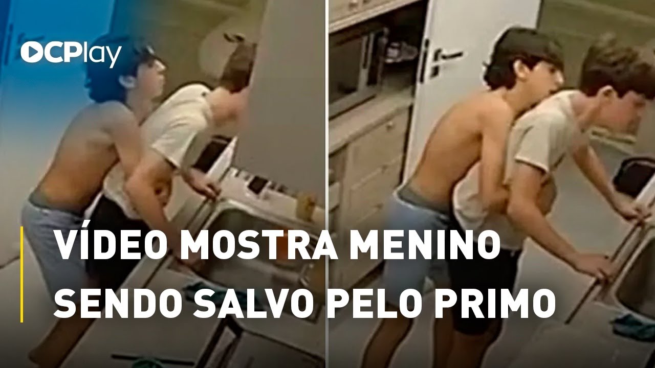 Adolescente salva primo engasgado com manobra de Heimlich! Veja o vídeo