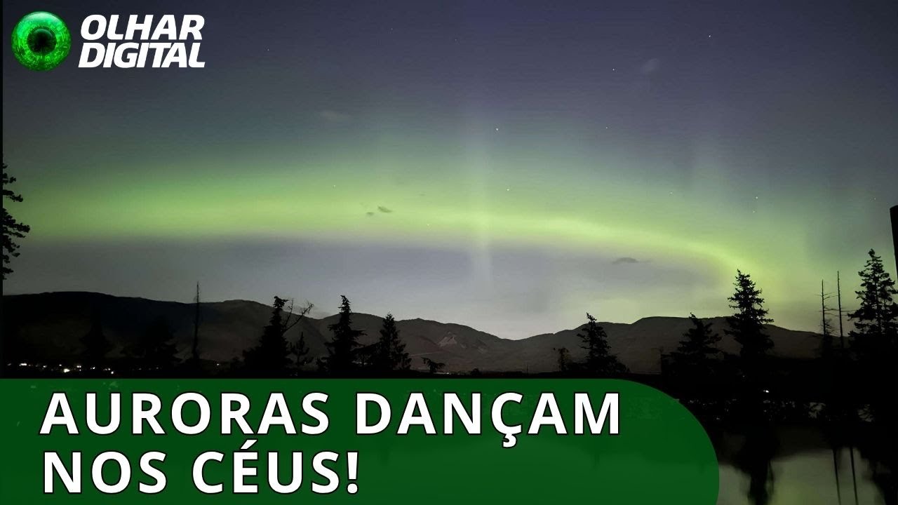 Auroras iluminam os céus em um espetáculo de imagens; veja!