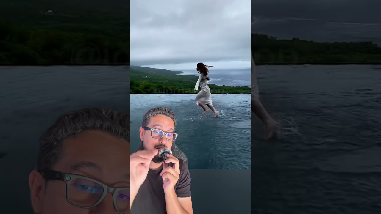 Claraboia com espelho de água é impressionante de lindo