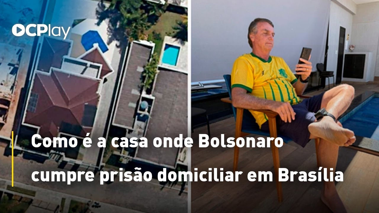 Como é a casa onde Bolsonaro cumpre prisão domiciliar em Brasília