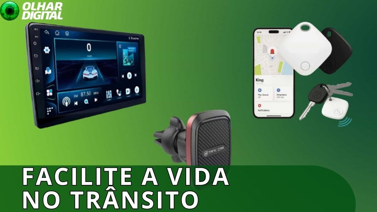 De central a multimídia a carregador: gadgets úteis para motoristas!