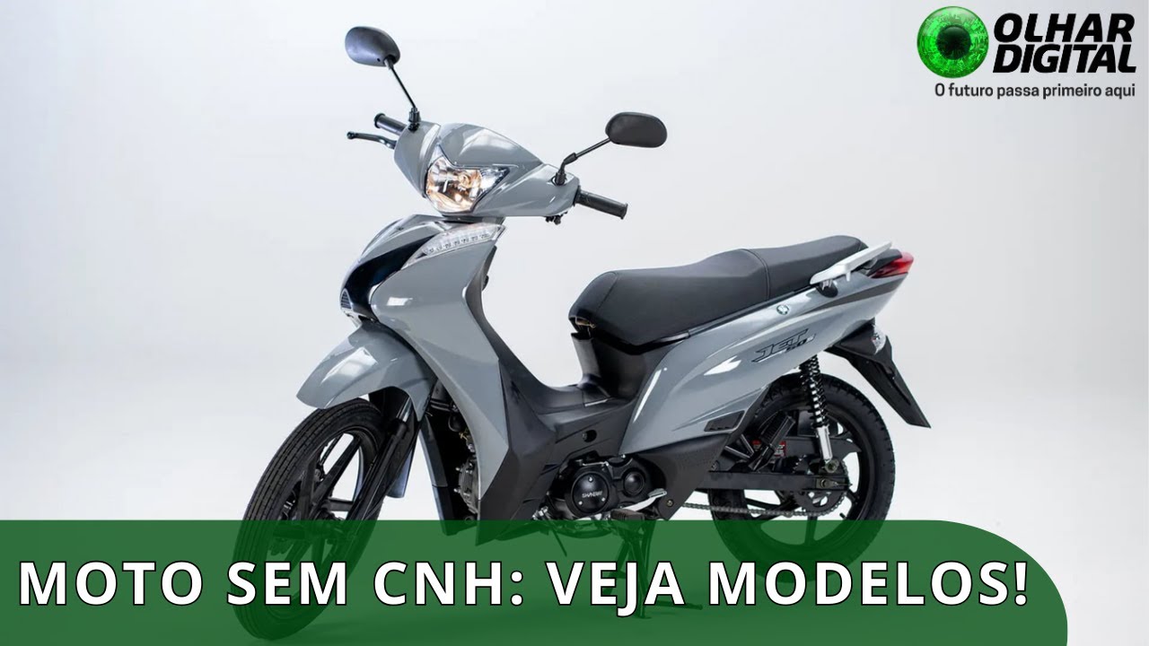Sabia que é possível dirigir algumas motos sem CNH de categoria A? Veja modelos!