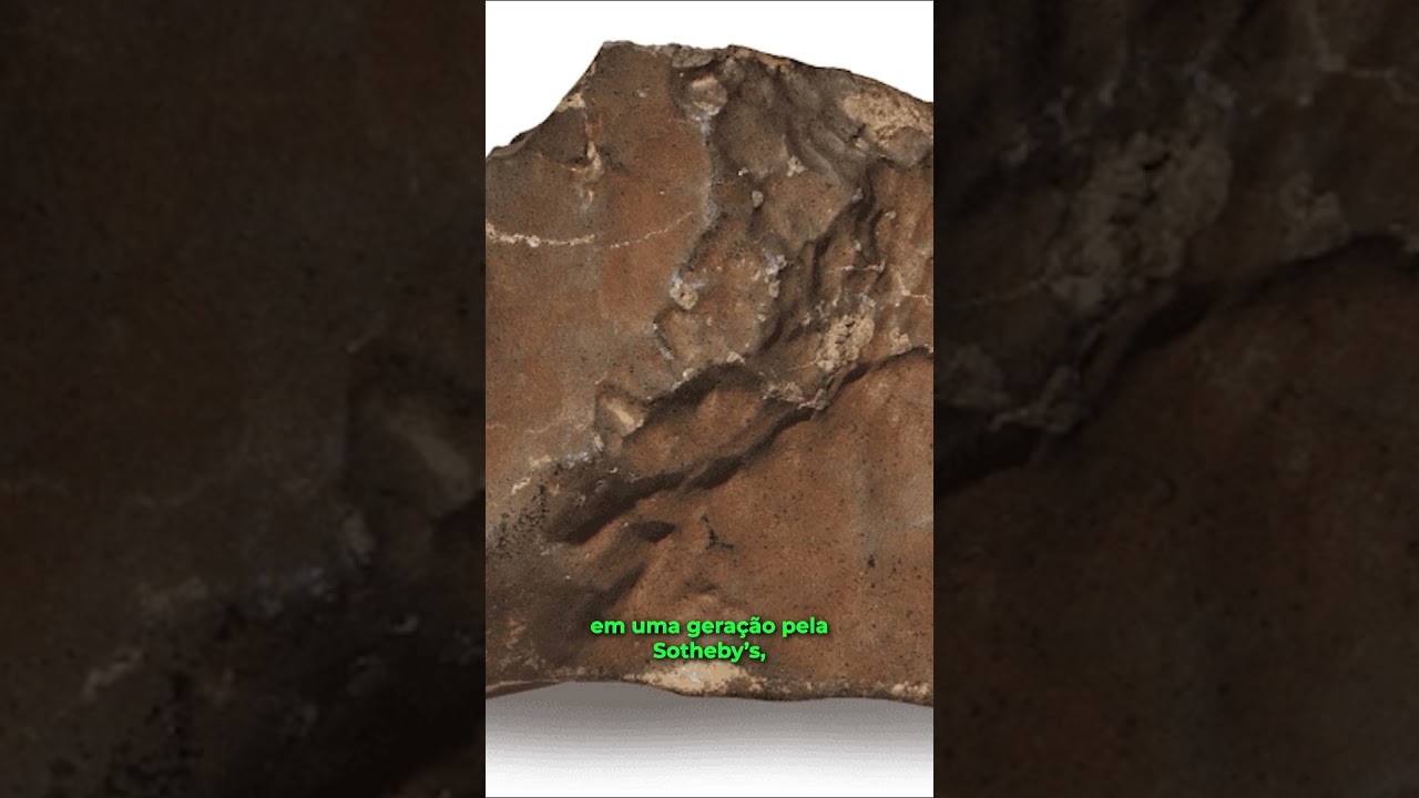 Meteorito de Marte foi leiloado por R$ 27 milhões - e está dando o que falar