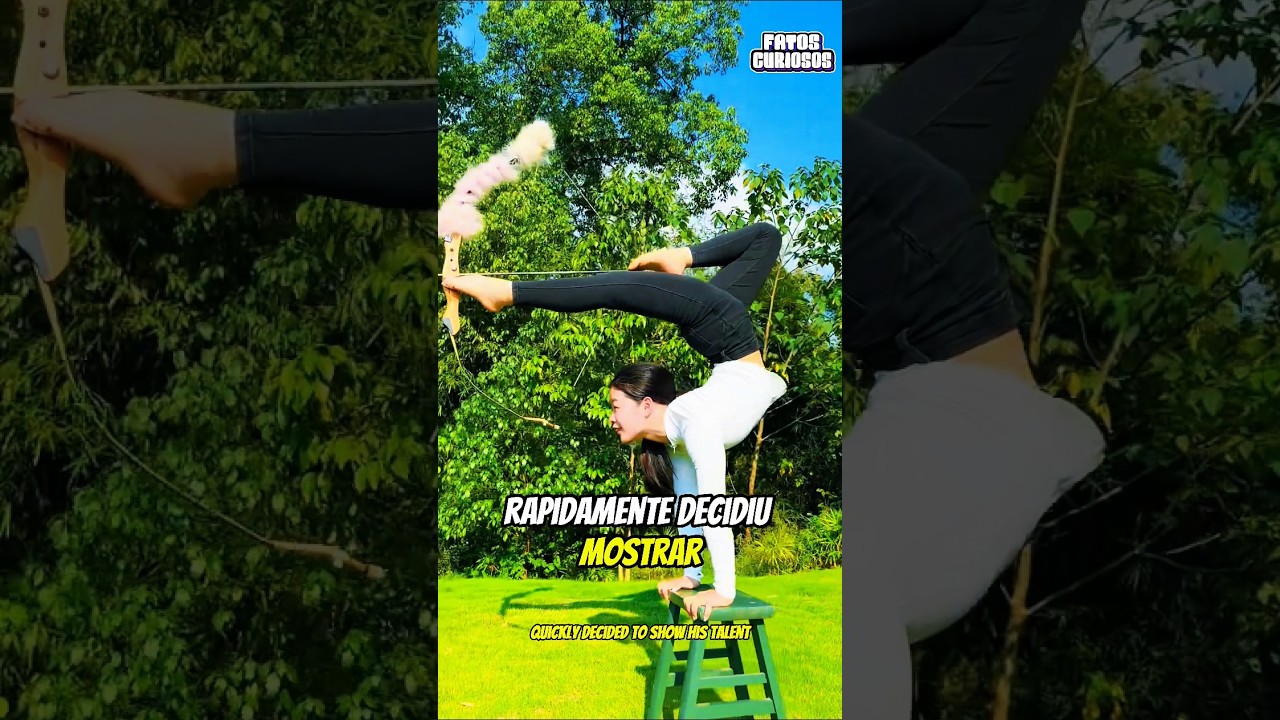 ESSA GAROTA IMPRESSIONOU A TODOS COM SEU TALENTO