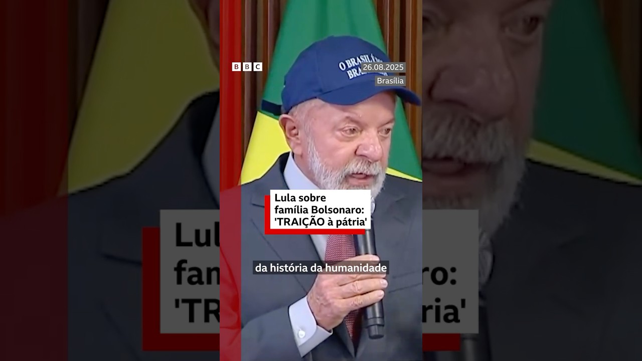 Lula chama família Bolsonaro de 'traidores da pátria'