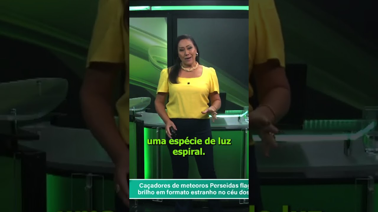 Luzes estranhas formam espiral no céu dos EUA