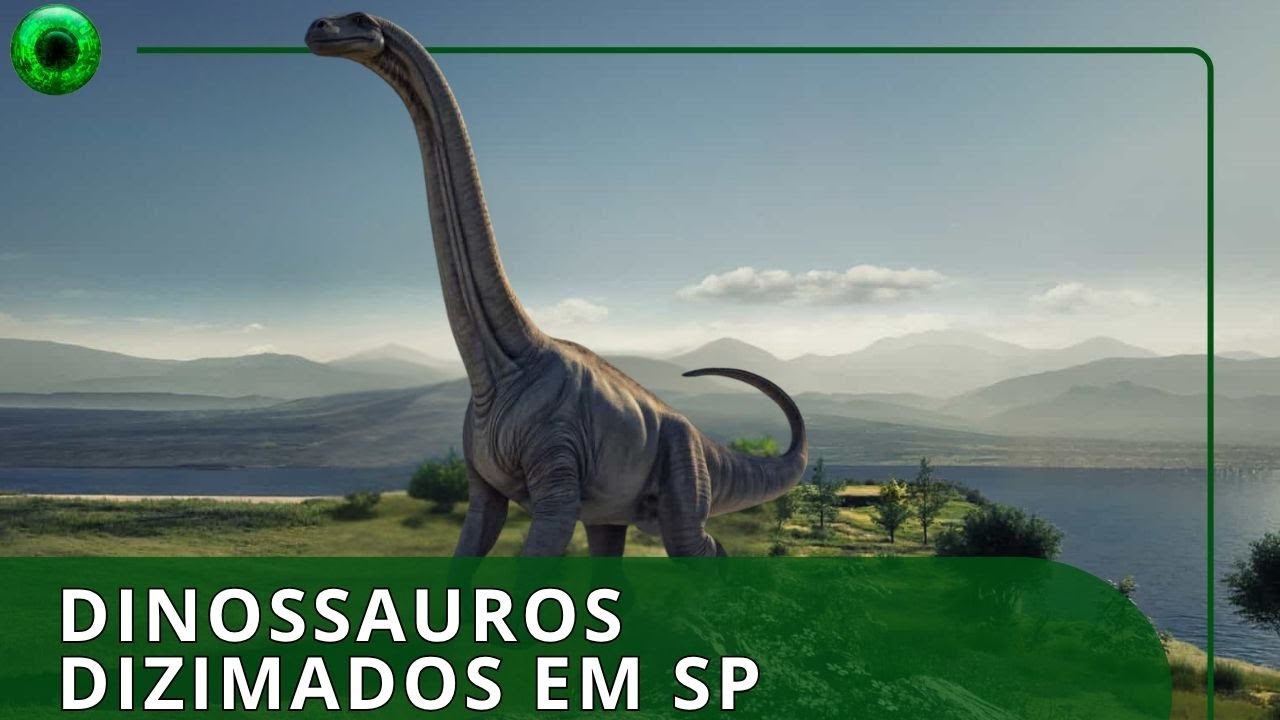 Mistério: algo dizimou dinossauros pescoçudos no atual interior de SP
