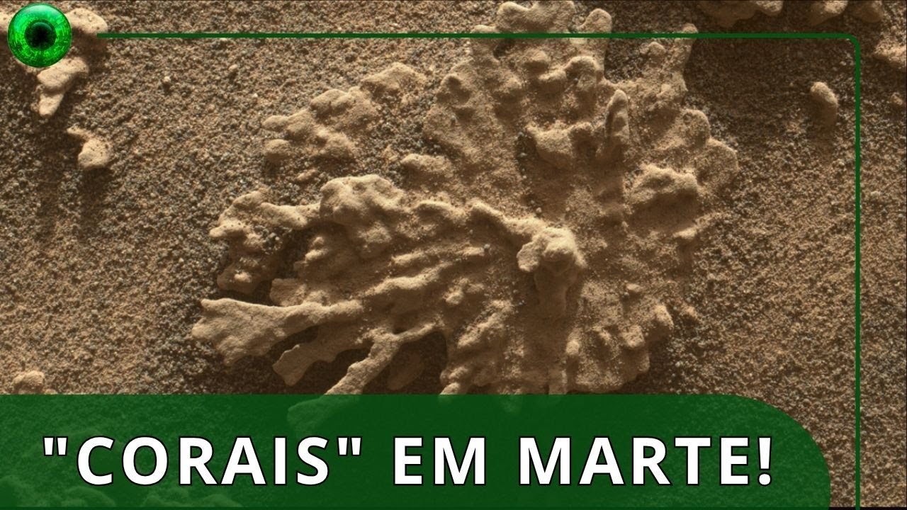 NASA encontra “coral” em Marte com o rover Curiosity