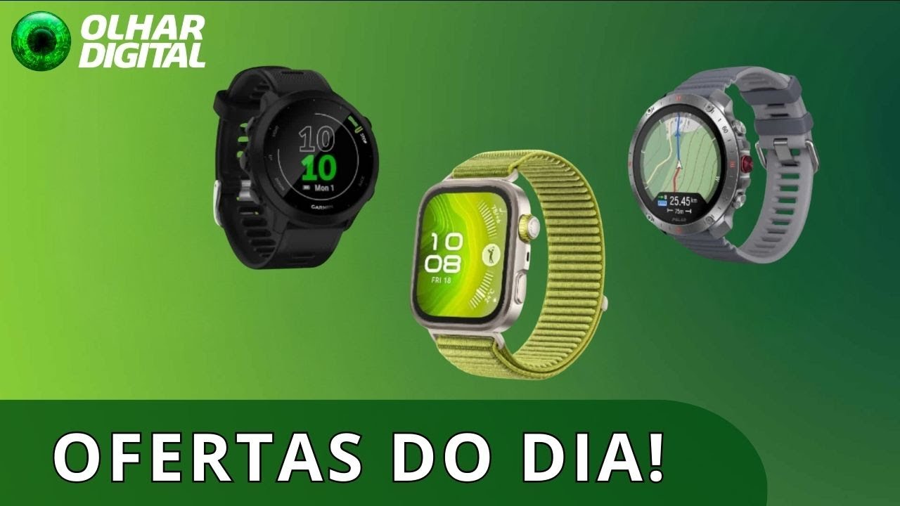 Nem Samsung, nem Apple, listamos opções diferentes de smartwatches