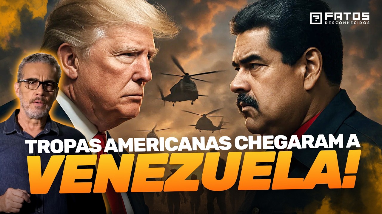 EUA cercam a Venezuela e Maduro obriga venezuelanos a lutar contra EUA - Entenda o caso!