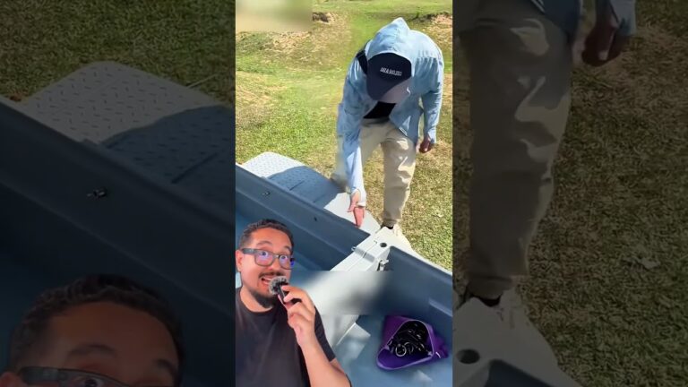 O cara criou um barco portátil