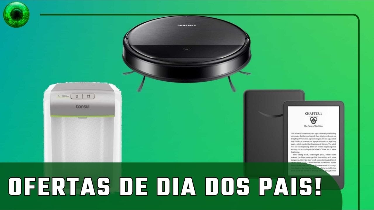 Dia dos Pais: filtro de água, aspirador robô e mais! Promoções para uma rotina mais prática