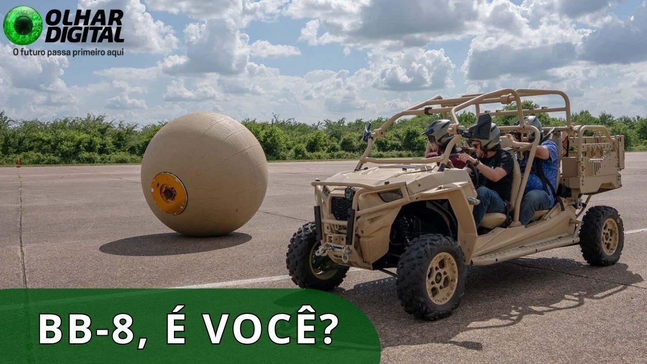 Novo robô em formato de bola parece ter saído de Star Wars - e pode salvar vidas!