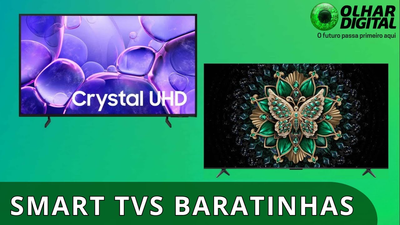 Ofertas do dia: smart TVs boas para quem não quer gastar muito