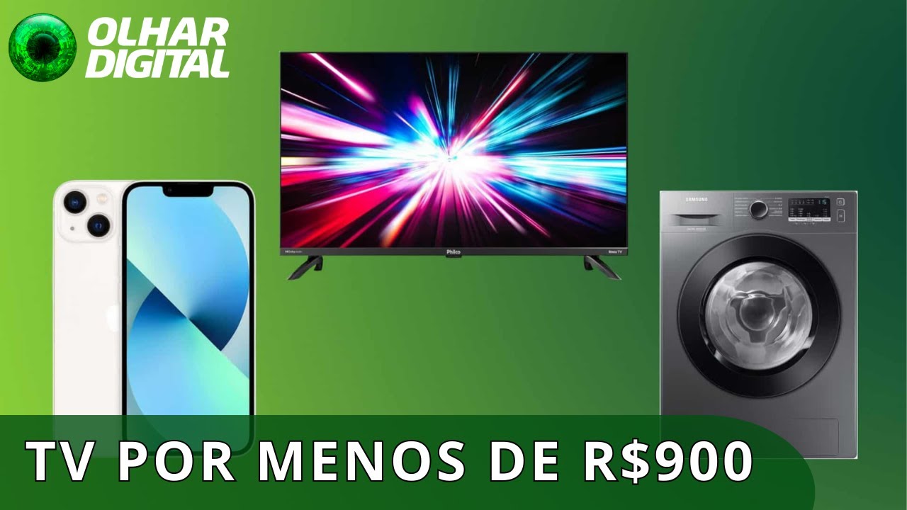 Ofertas do dia: TV por menos de R$ 900, iPhone, iPad e mais!