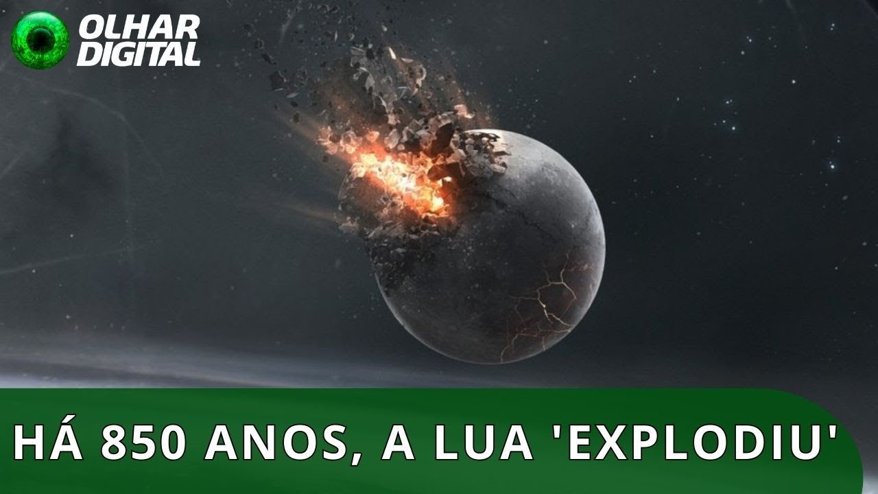 Olhar Espacial: o dia que a Lua foi 'partida em duas'