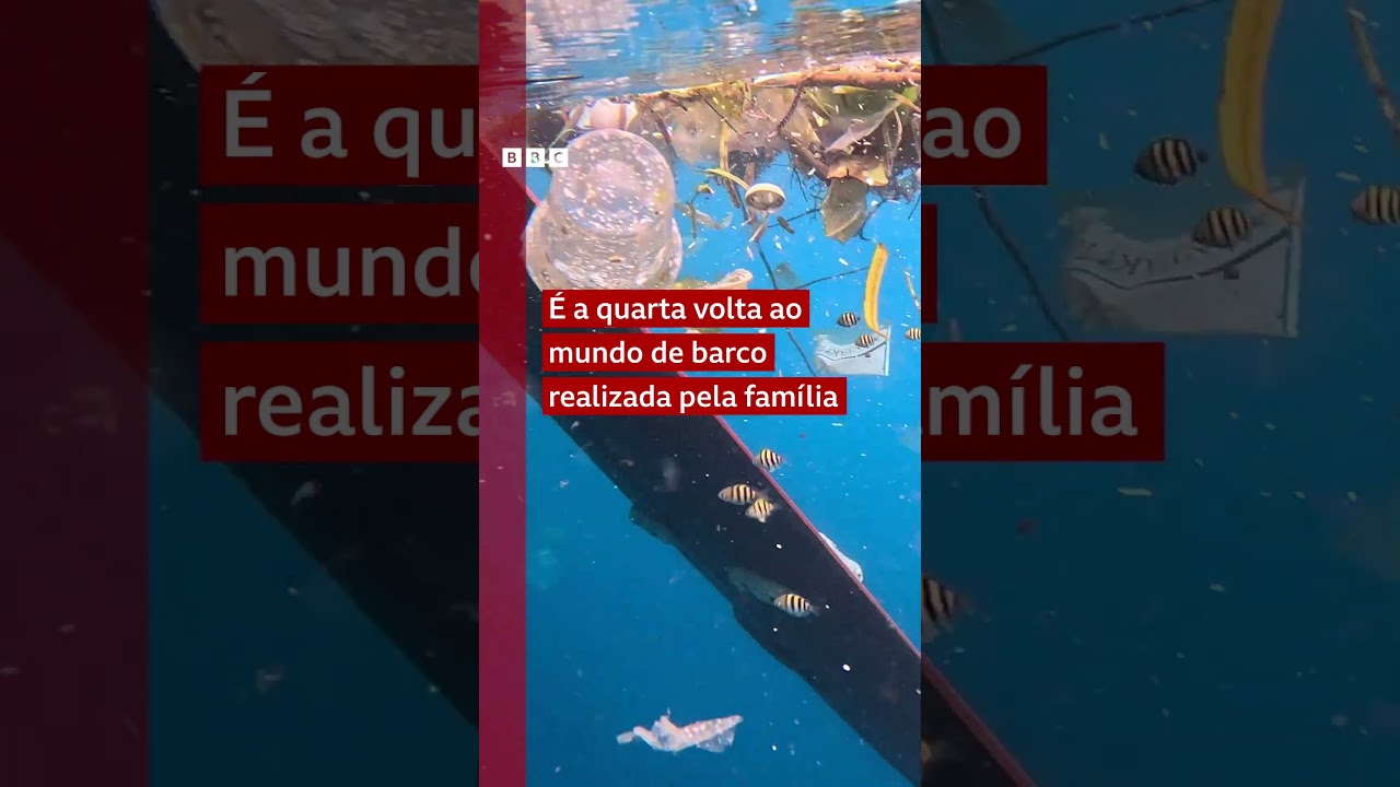 "Quilômetros e quilômetros de uma estrada de plástico" ⛵🌎