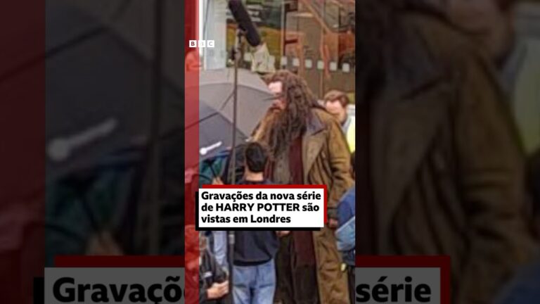 Harry Potter: uma espiadinha nas filmagens da nova série 👀⚡
