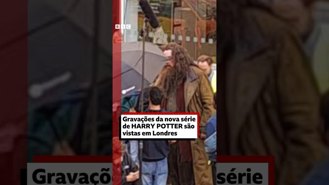 Harry Potter: uma espiadinha nas filmagens da nova série 👀⚡