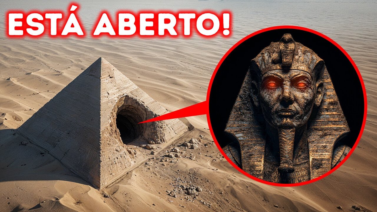 O explorador roubou a tumba do rei Tut e, em seguida, a maldição foi lançada