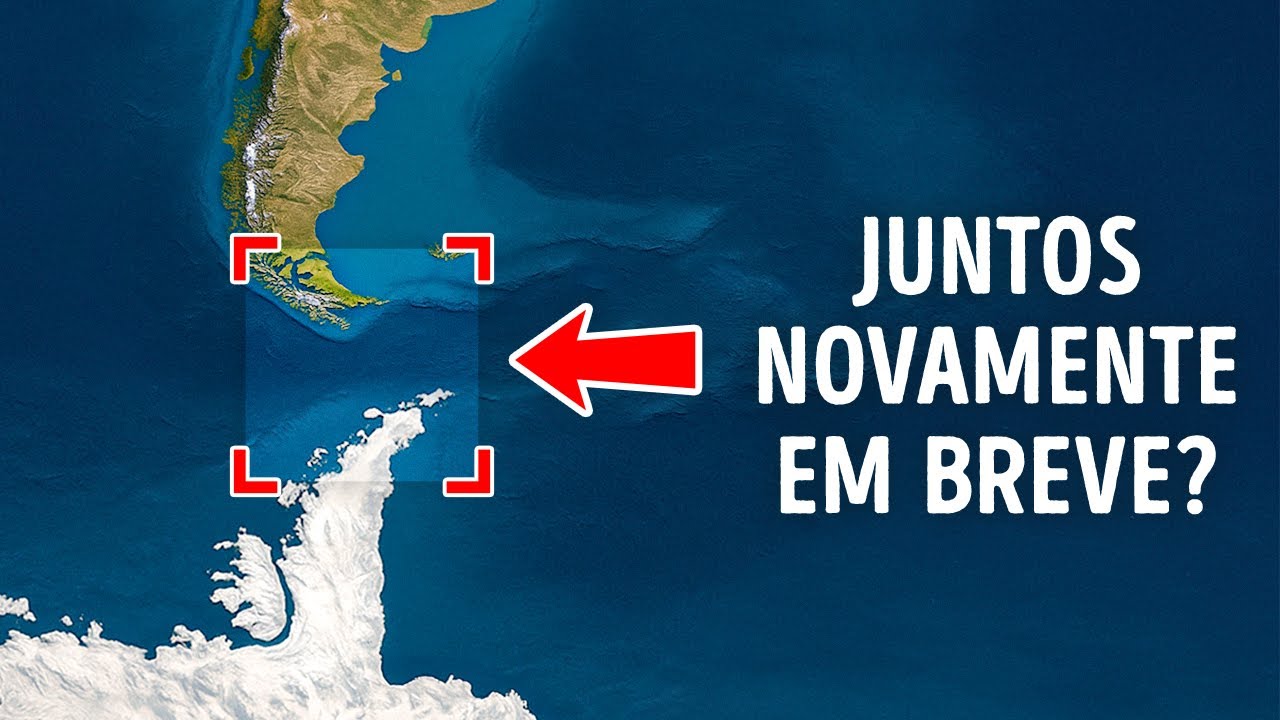 Por que a Antártica e a América do Sul Parecem Quase Idênticas