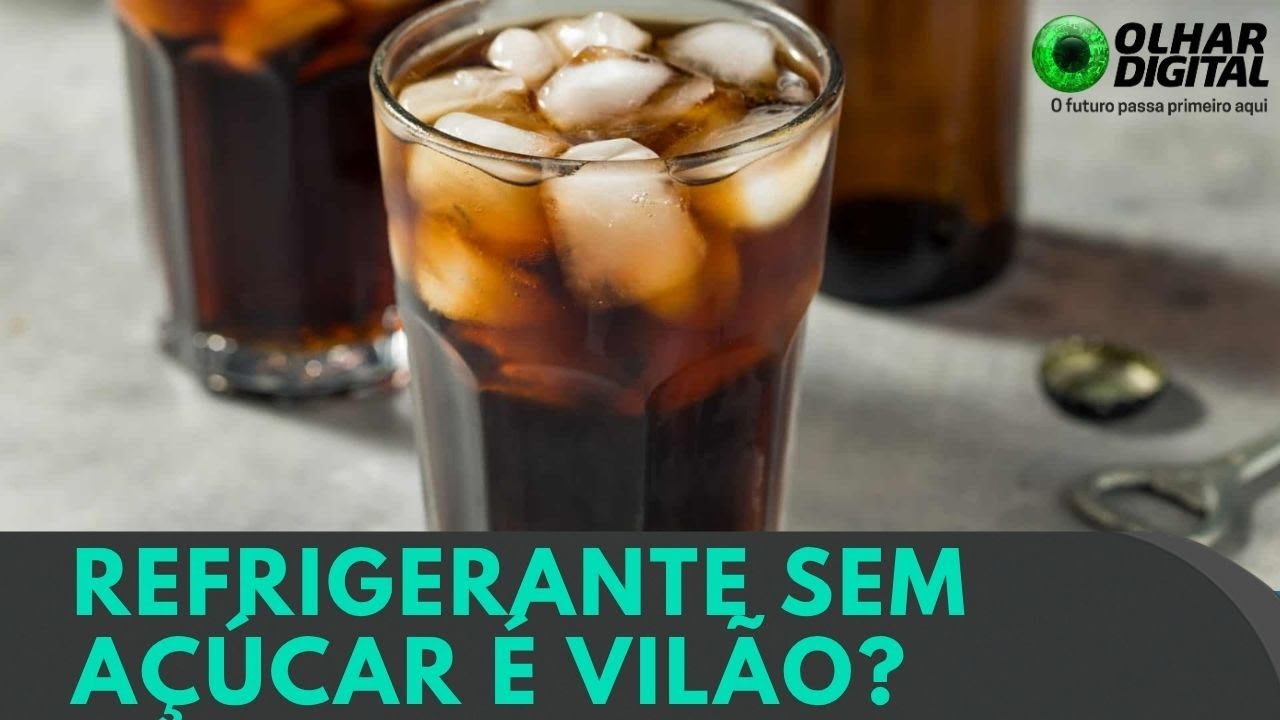 Refrigerantes sem açúcar podem não ser uma opção mais saudável, segundo estudo