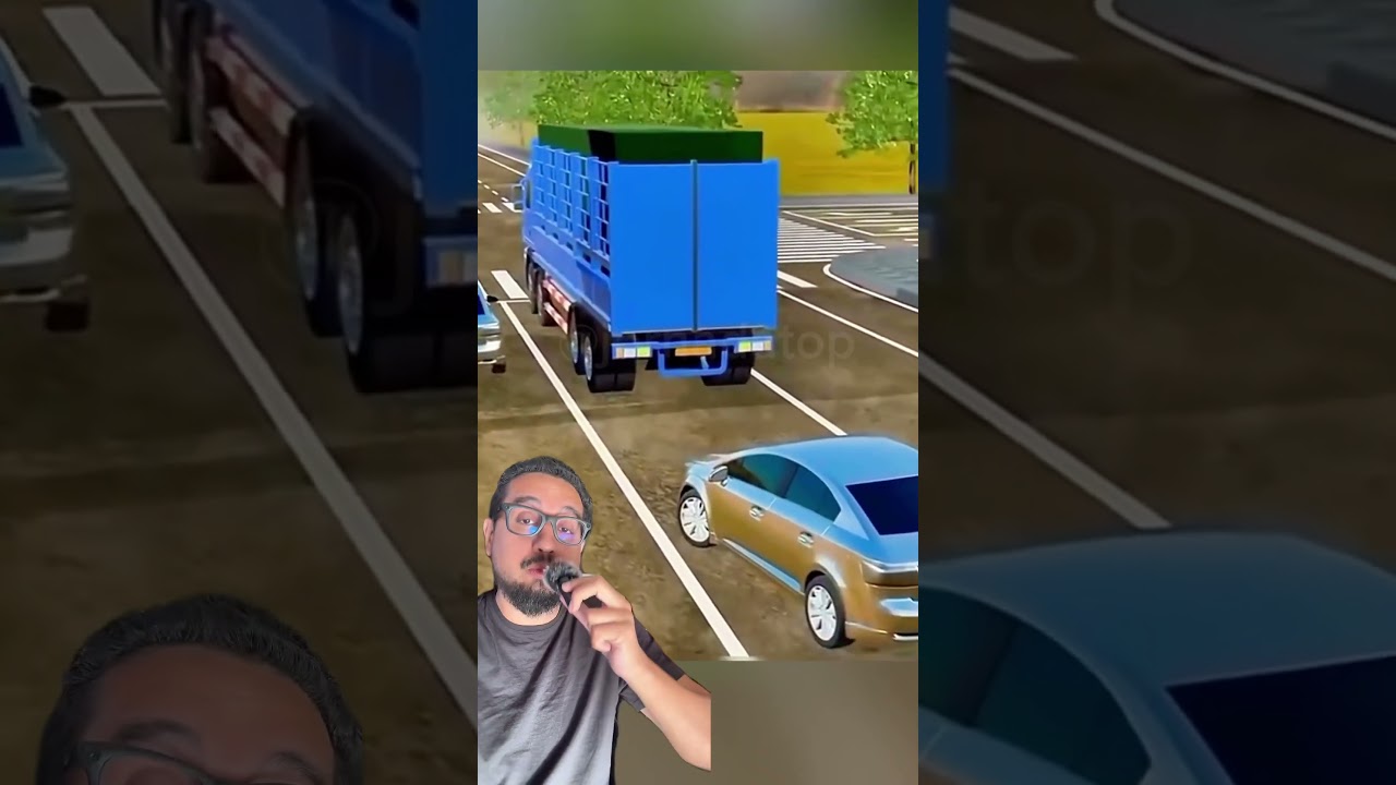 Tome muito cuidado com caminhões