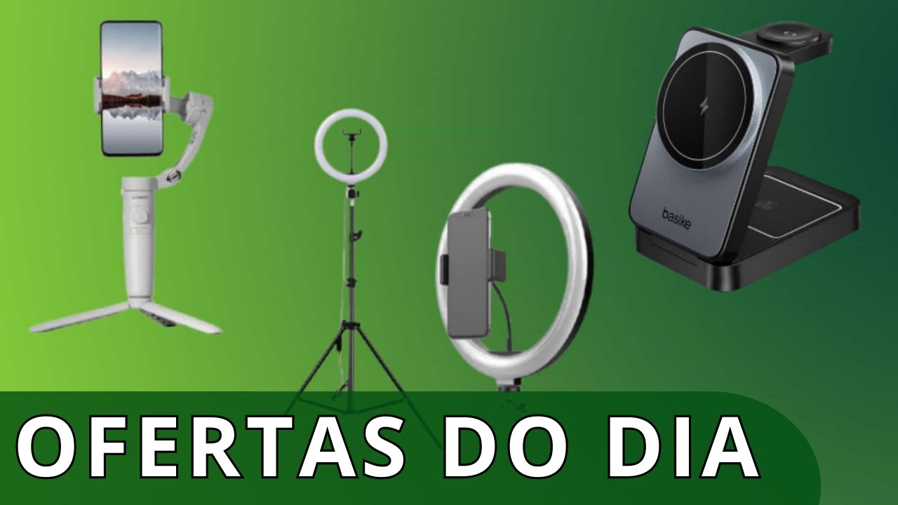 Carregador, power bank, suporte e mais! As melhores ofertas em acessórios para celular