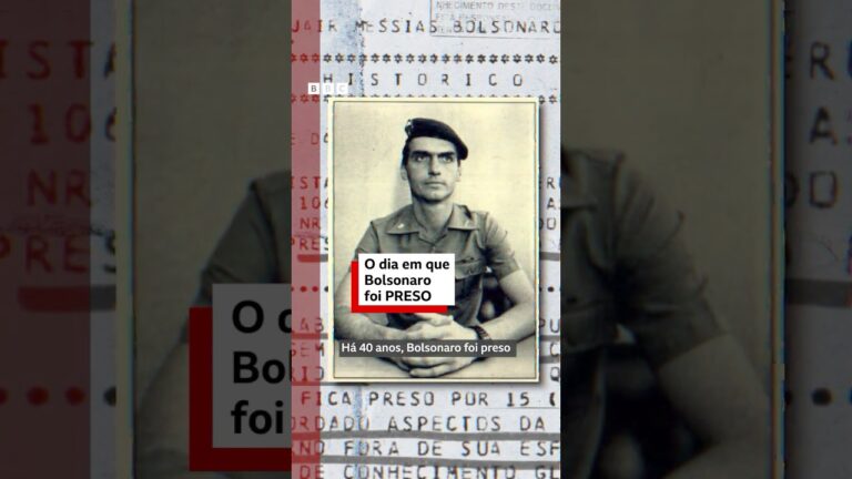 O dia em que Bolsonaro foi preso, 39 anos atrás 🇧🇷🗞️