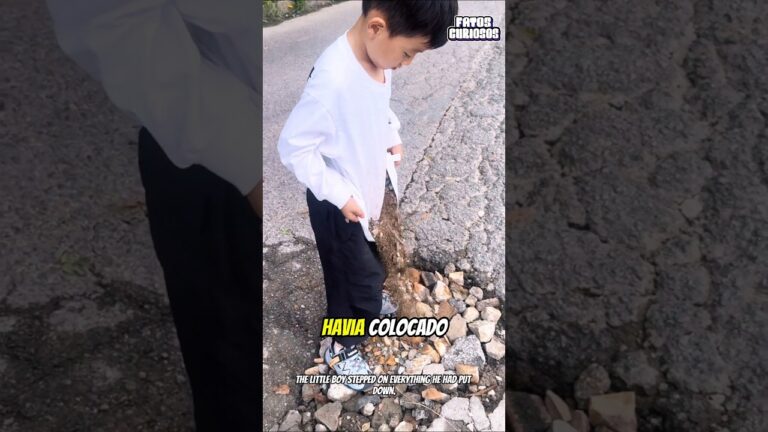 A BONDADE DESSE GAROTINHO COMOVEU A TODOS