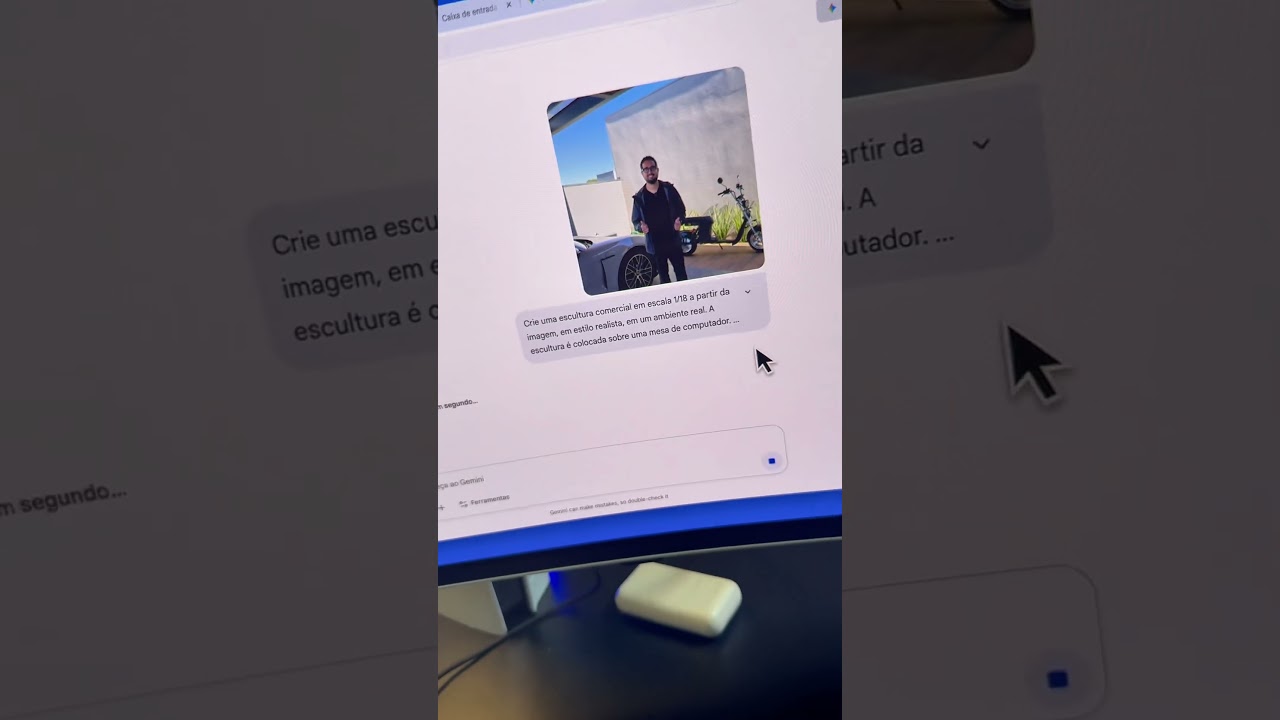 Agora você pode ter seu próprio miniatura usando gemini