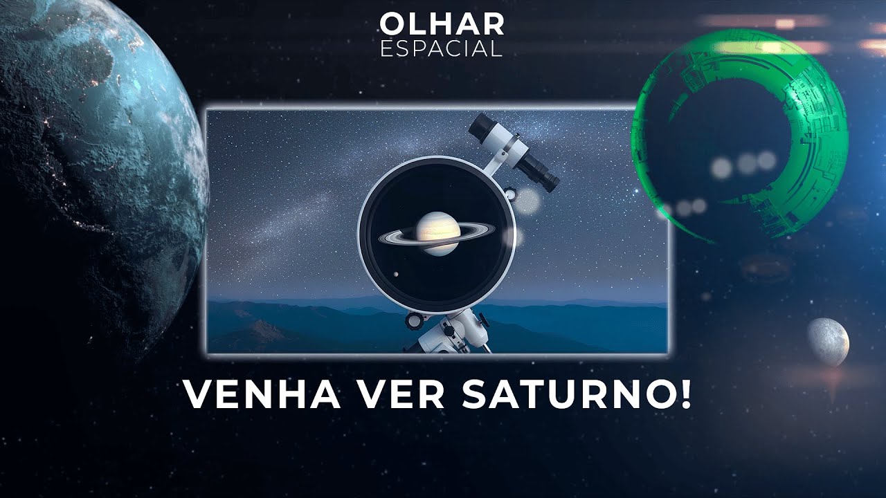 Ao vivo | Melhor momento para observar Saturno | 19/09/2025