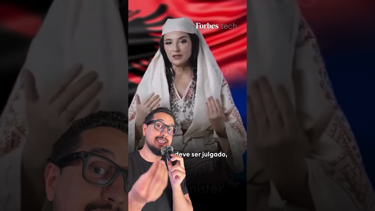 Criar o primeiro político com inteligência artificial do mundo na AlbaniA