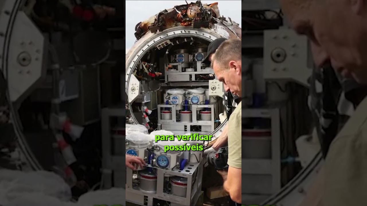 “Arca de Noé” espacial retorna à Terra