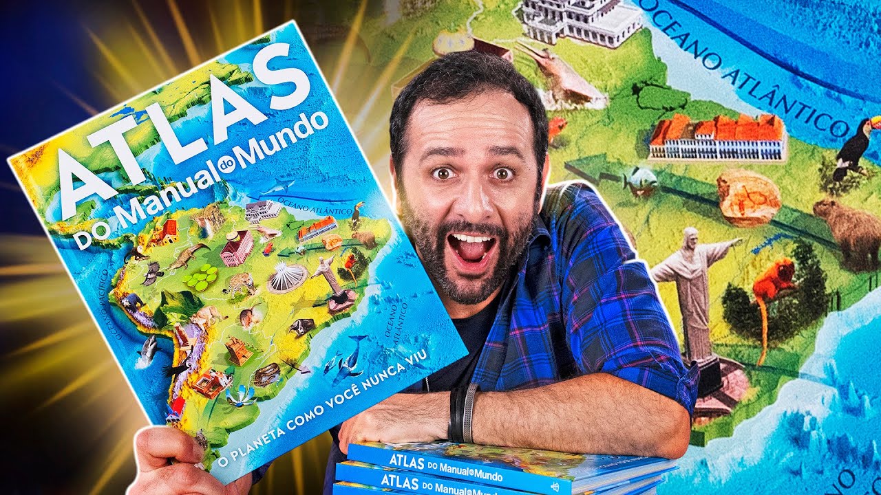 ATLAS do MANUAL do MUNDO: O PLANETA como VOCÊ NUNCA VIU!