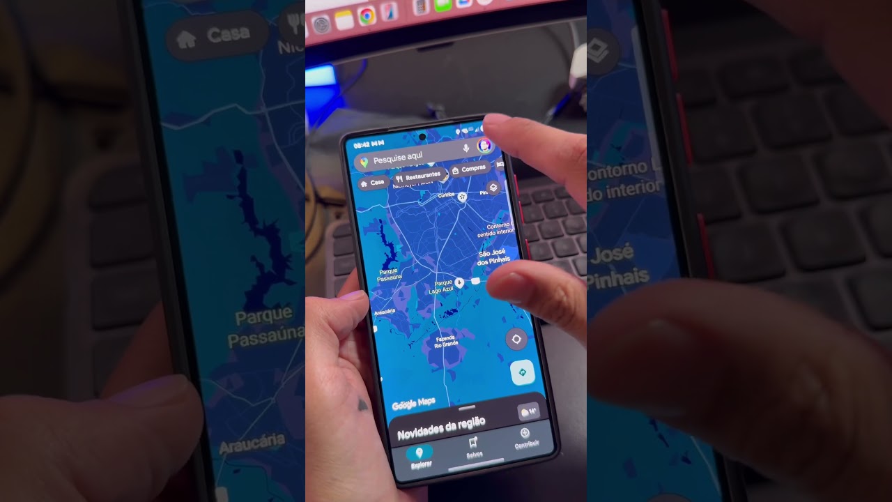 Cê sabia que podia fazer isso aqui no Google Maps