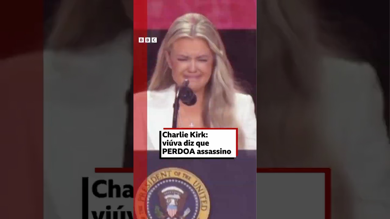 Charlie Kirk: viúva diz que perdoa assassino do marido