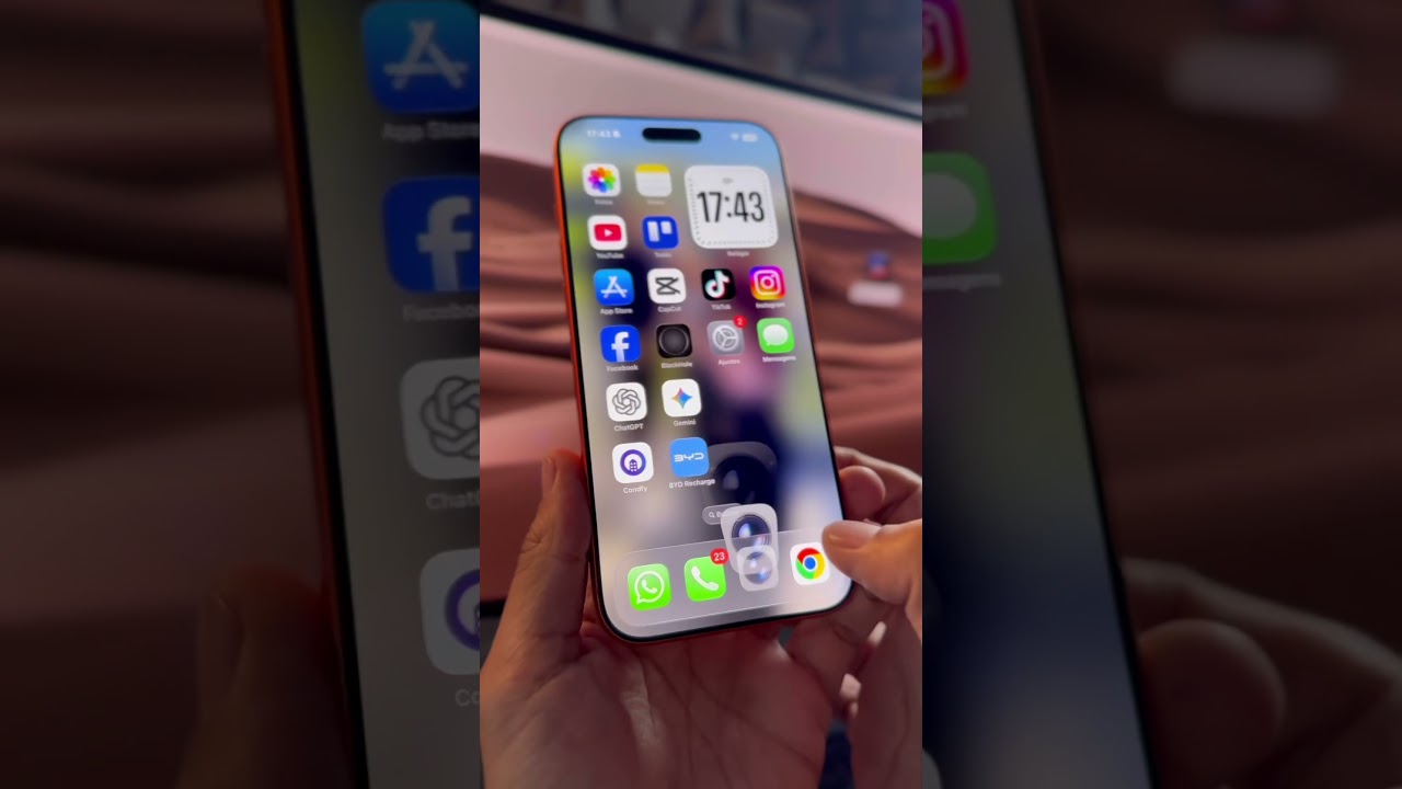 Chegou o iPhone 17 mudou de água para H2O