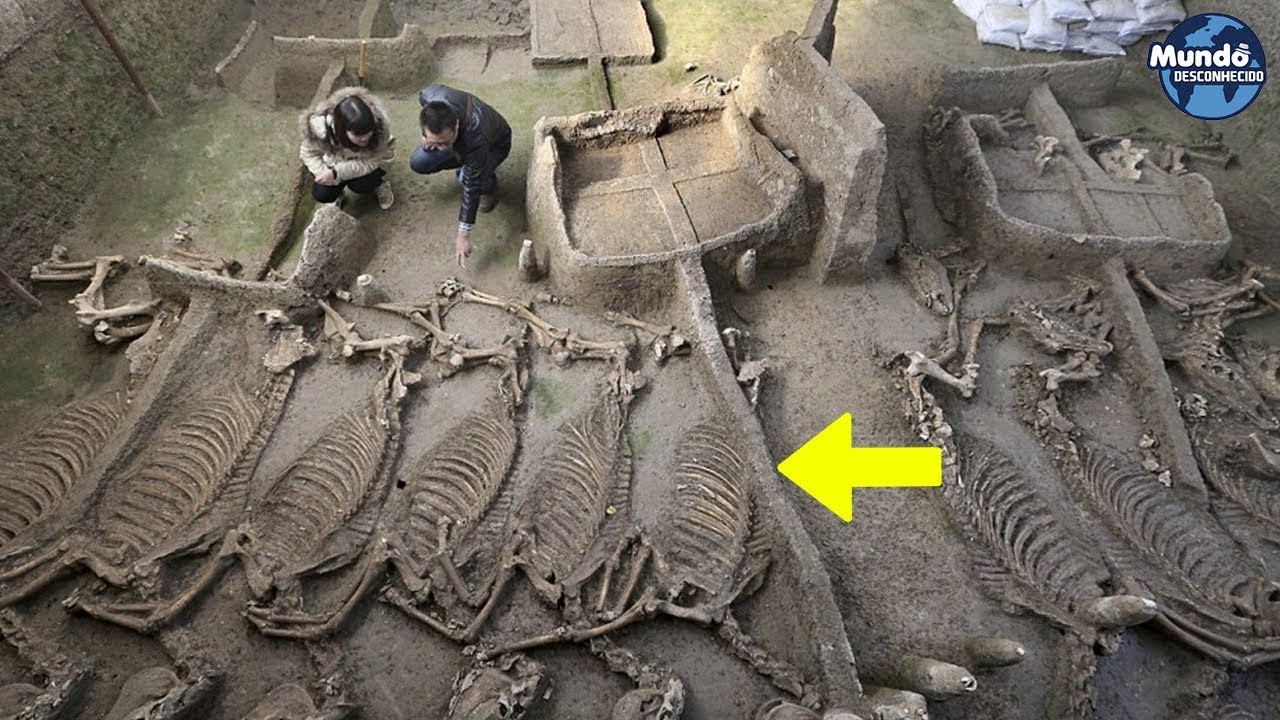 Descoberta arqueológica chocante que deixa os cientistas intrigados