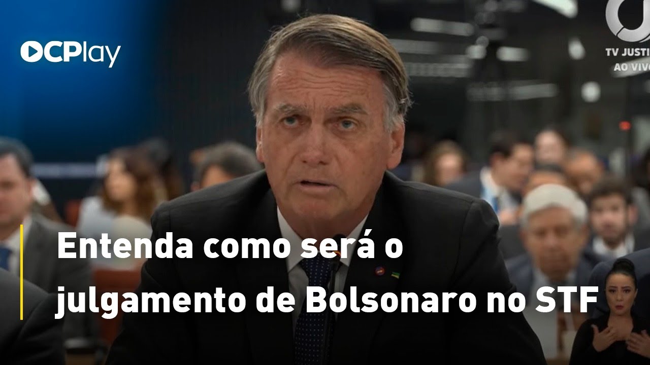 Entenda como será o julgamento de Bolsonaro no STF