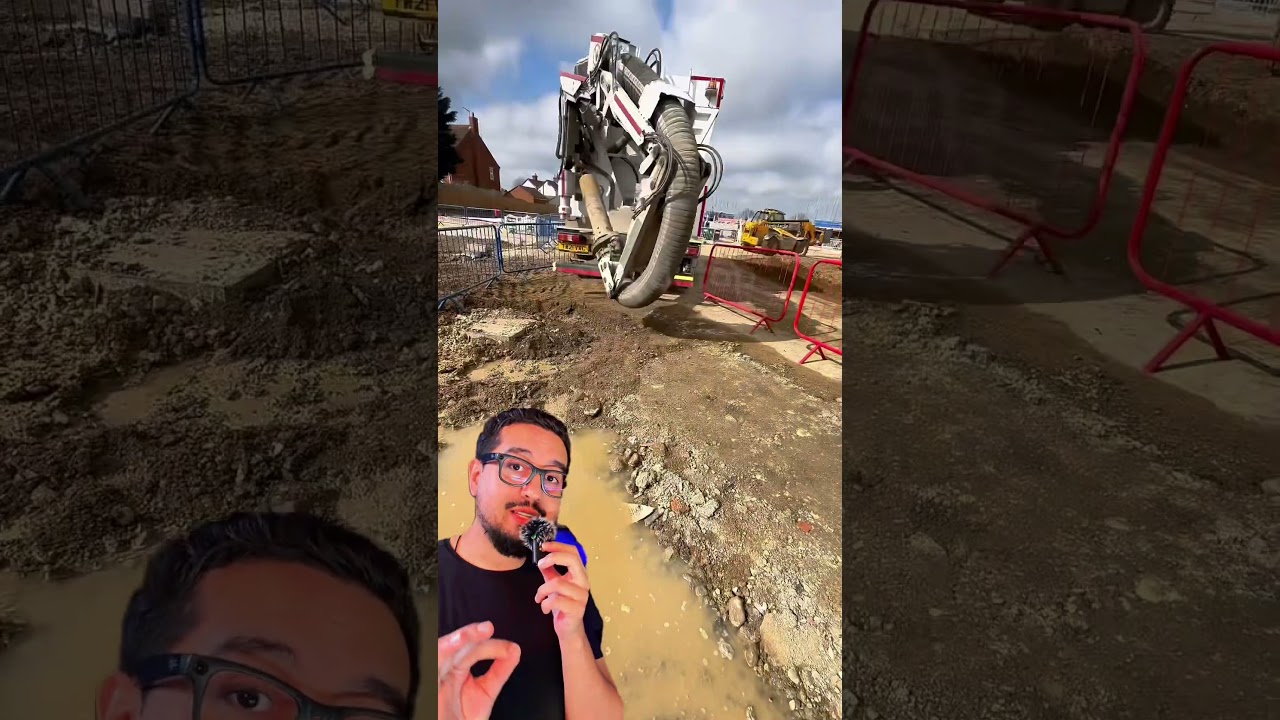 Escavação por sucção ou a vácuo olha essa ideia