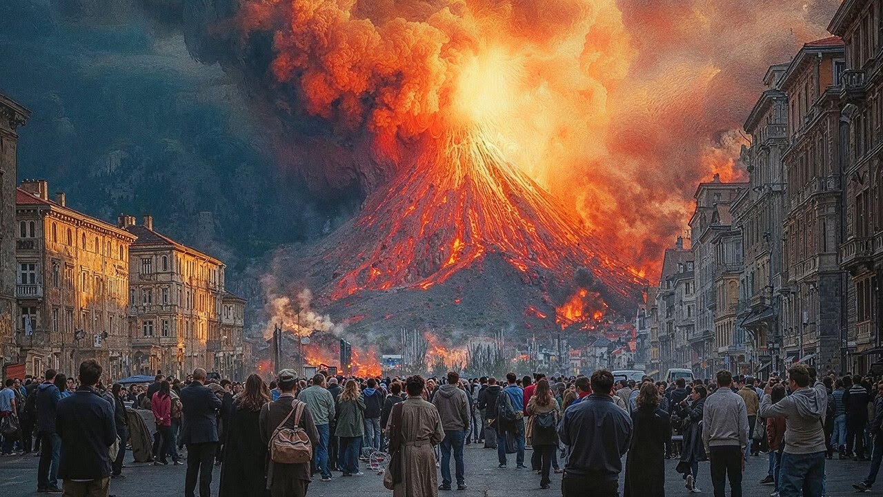 O Vesúvio está acordando - e 3 milhões de pessoas estão na zona da explosão