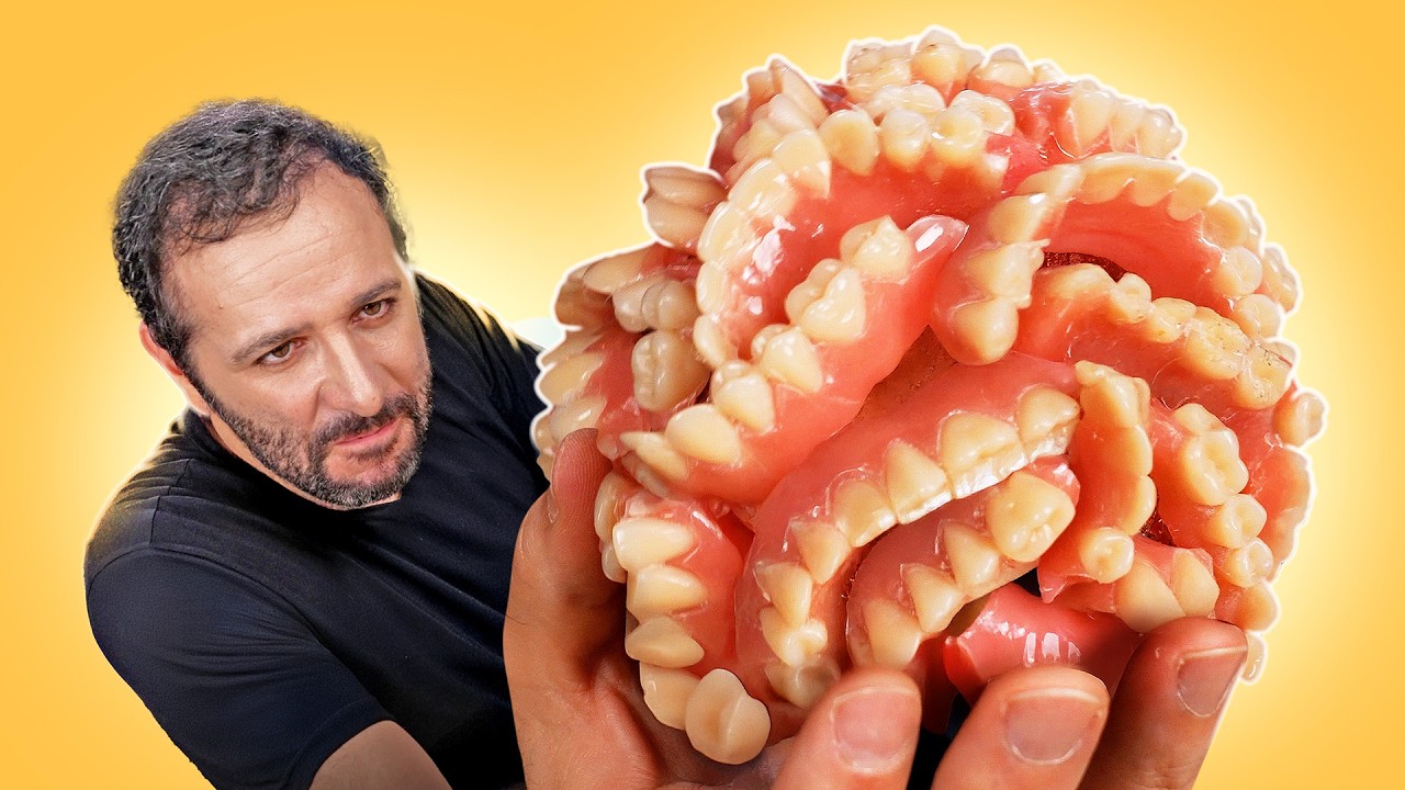 FIZEMOS a BOLA PERFEITA de DENTADURA!