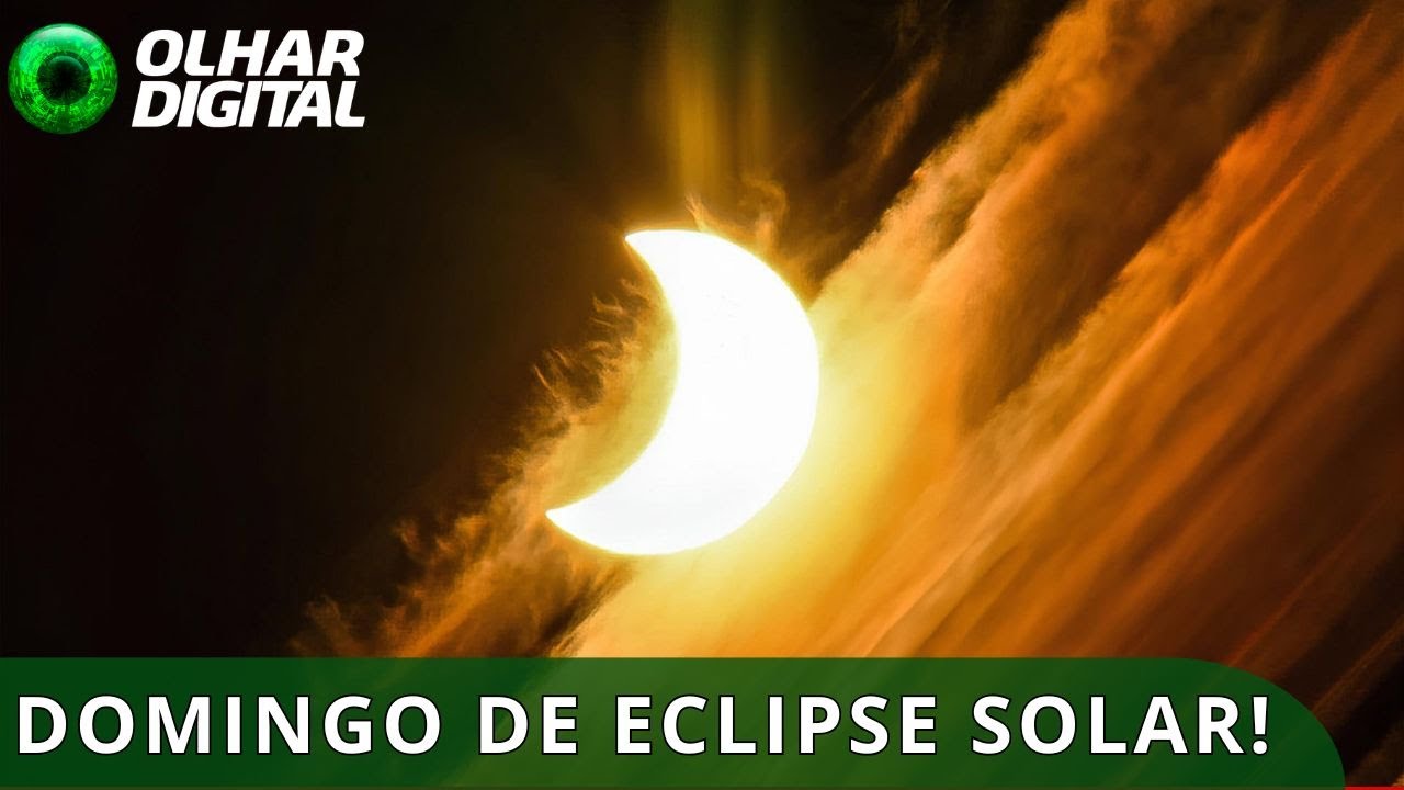 Hoje tem eclipse solar! Assista com o Olhar Digital!