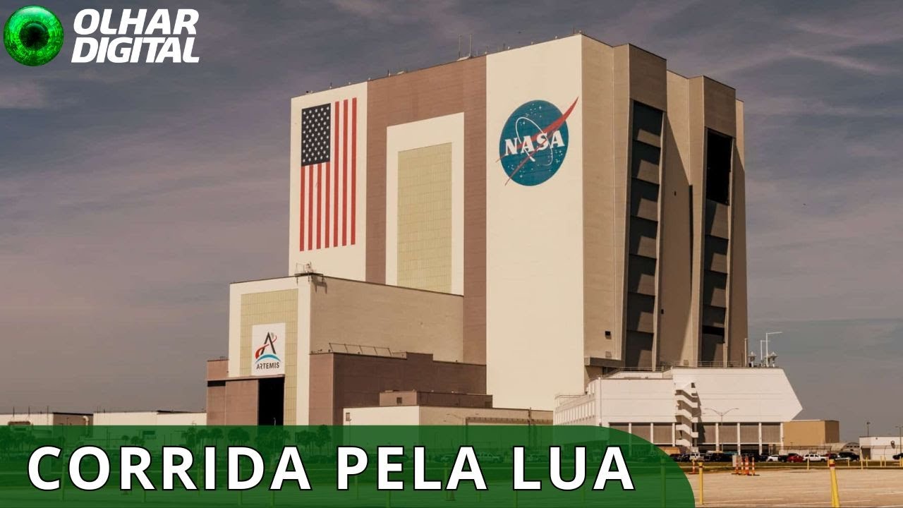Quem chega primeiro na Lua? A corrida espacial entre NASA e China está mais acirrada.