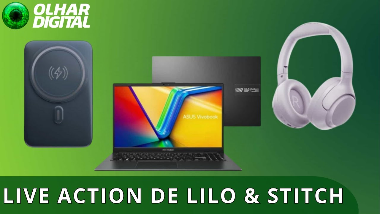 Liquidação de eletrônicos: notebook, fones e até power bank com descontão!