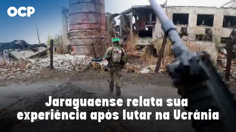 Na linha de frente da guerra: jaraguaense relata sua experiência após lutar na Ucrânia