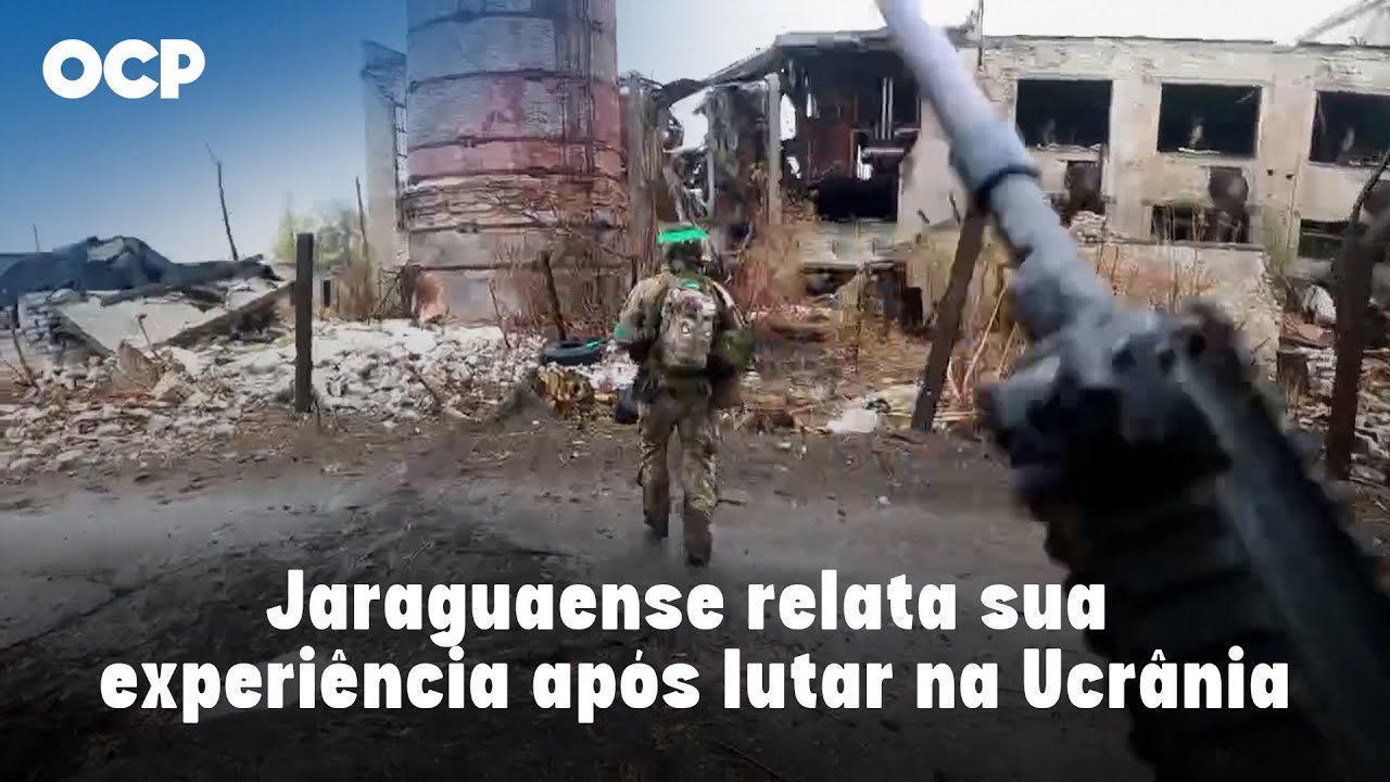 Na linha de frente da guerra: jaraguaense relata sua experiência após lutar na Ucrânia