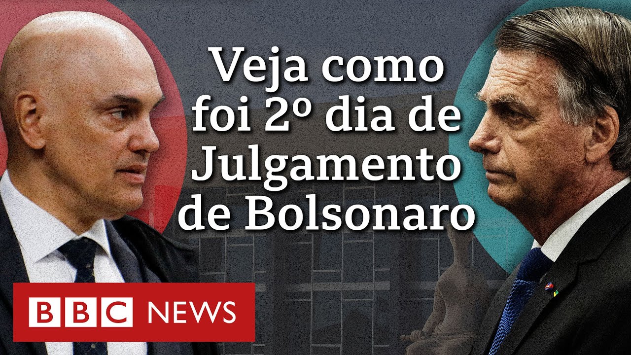 O 2° dia do julgamento de Bolsonaro no STF; veja como foi